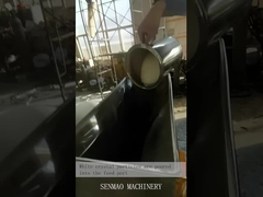 Equipo de secado de cristal blanco de cama fluidizada vibrante